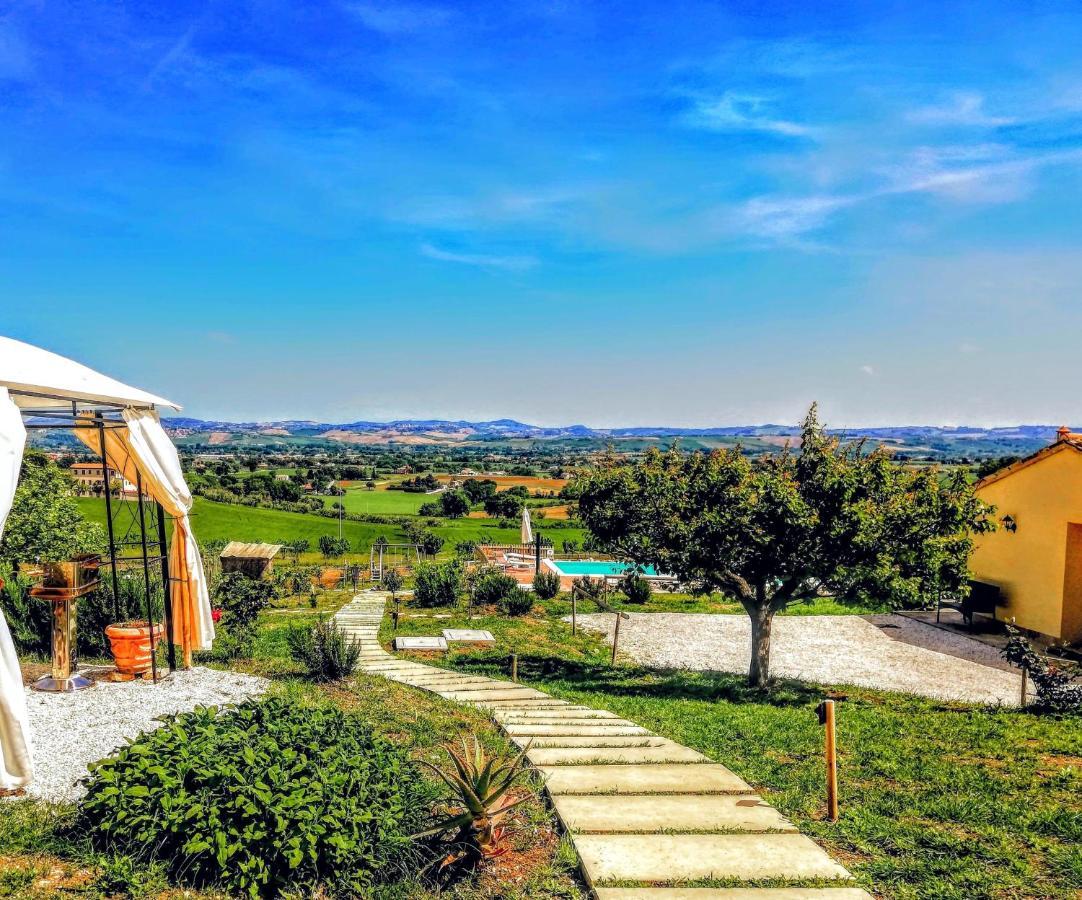 Agriturismo Rosa Antica Monte San Vito Exteriör bild