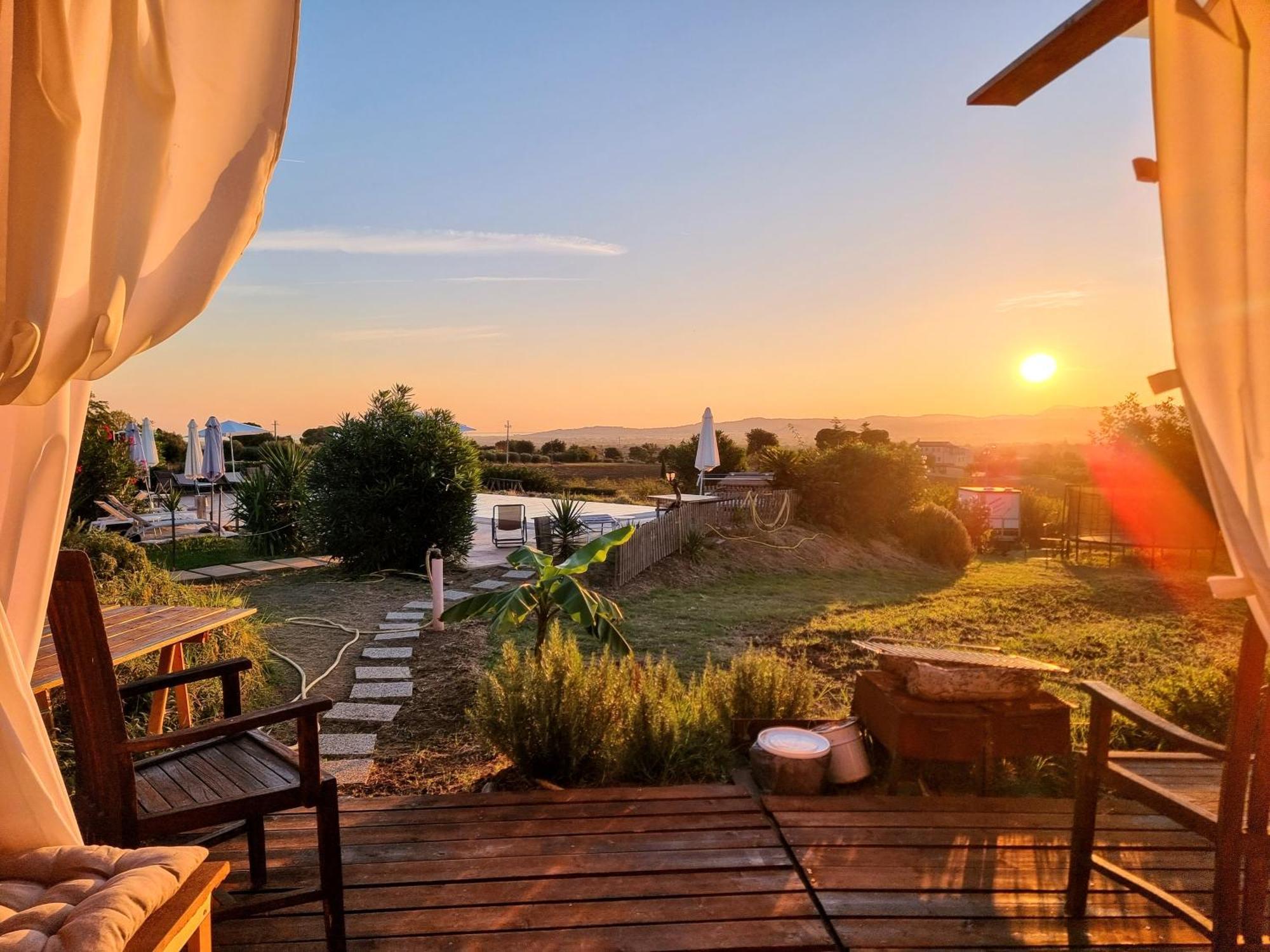 Agriturismo Rosa Antica Monte San Vito Exteriör bild