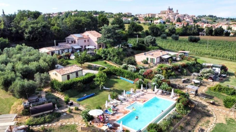 Agriturismo Rosa Antica Monte San Vito Exteriör bild