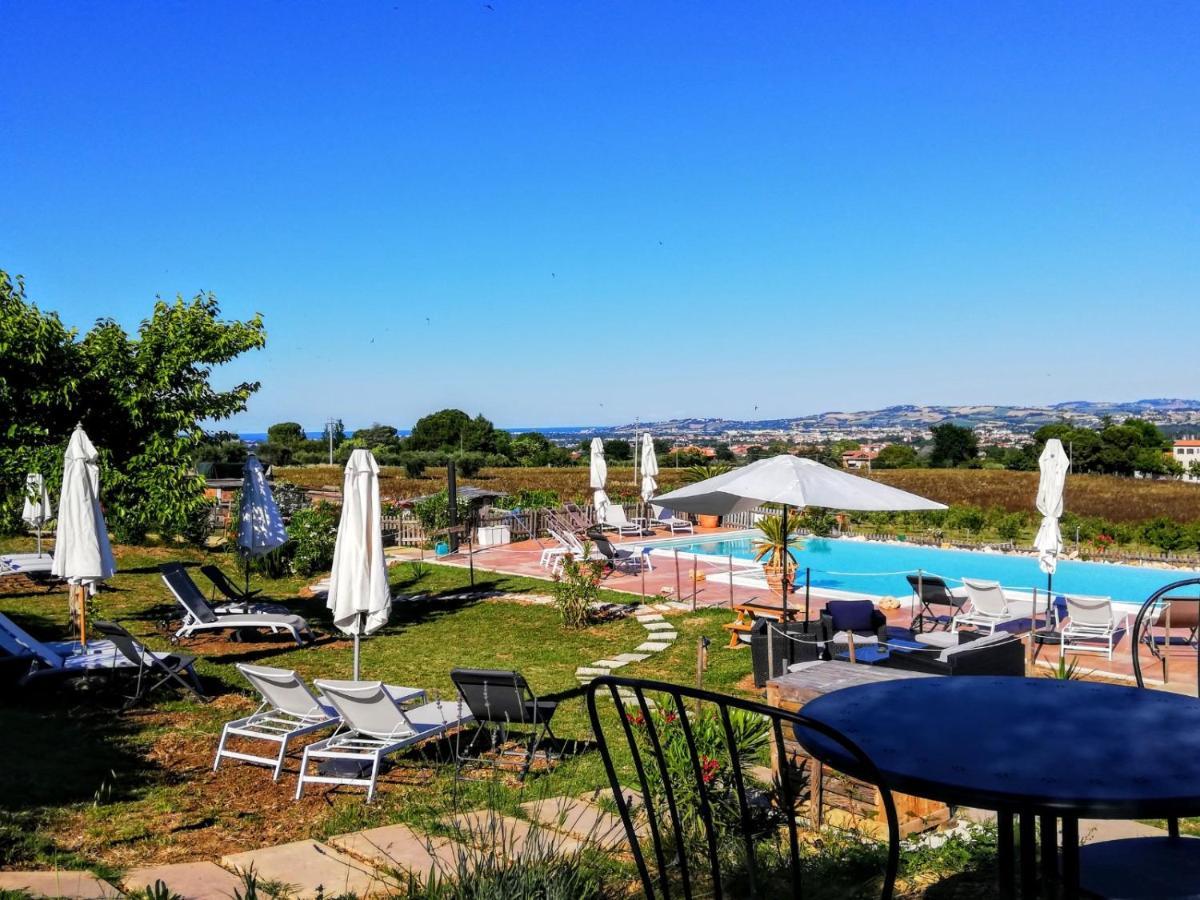 Agriturismo Rosa Antica Monte San Vito Exteriör bild